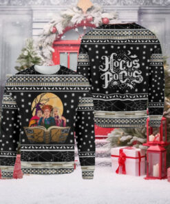 Witches Hocus Pocus Ugly 3D Sweater