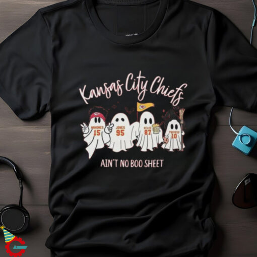 Women’s KC Chiefs Ain’t No Boo Sheet halloween T shirt