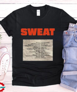 Xcx Source Sweat Logo The Crumpled Up Set List T shirt