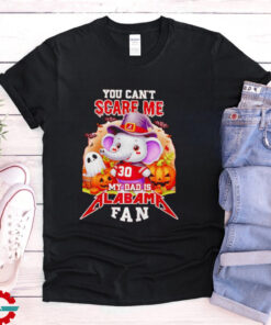 You can’t scare me my Dad is Alabama fan Christmas shirt