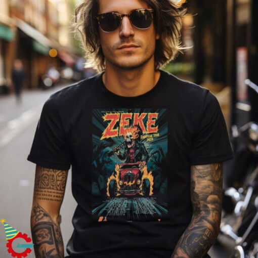 Zeke Band European Tour 2024 T shirt