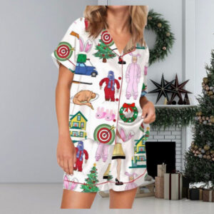 A Christmas Story Satin Pajama Set