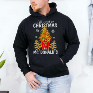 All I Want For Christmas MC Donald's Shirt