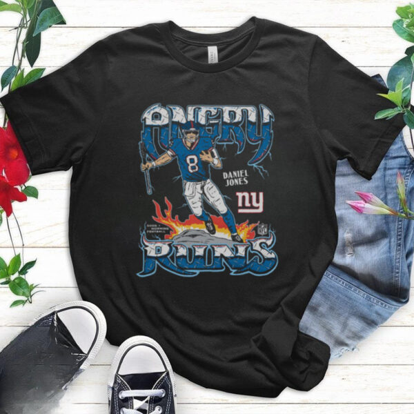 Angry Runs 2024 Giants Daniel Jones Shirt