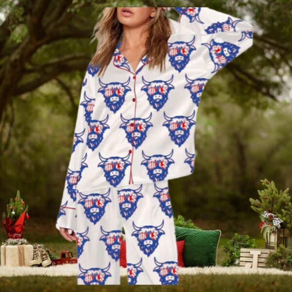 Bills Logo Football Pajama Set