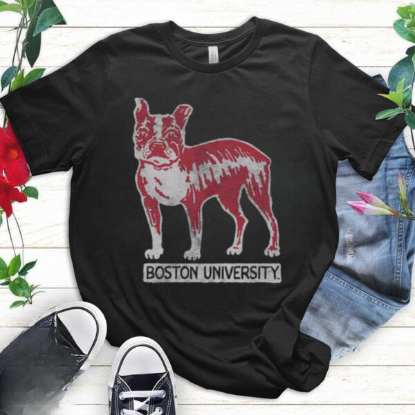 Boston University Vintage Standing Terrier Shirt