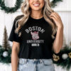 Boston University Vintage Warm Up Shirt