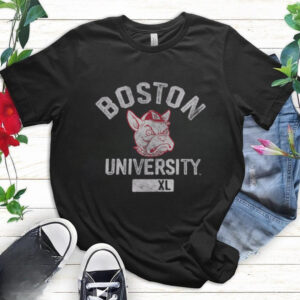 Boston University Vintage Warm Up Shirt