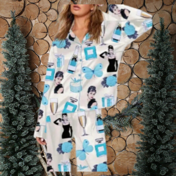 Breakfast At Tiffany’s Pajama Set