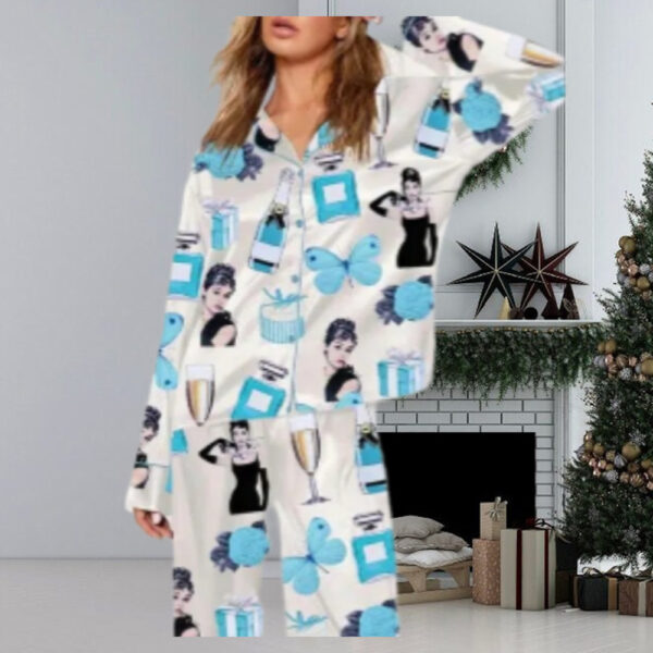 Breakfast At Tiffany’s Pajama Set