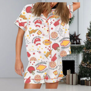 Chiefs Football Pajama Set