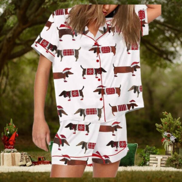 Christmas Dachshund Pajama Set