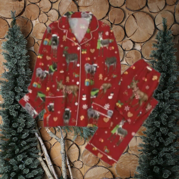 Christmas Donkey Pajamas Set