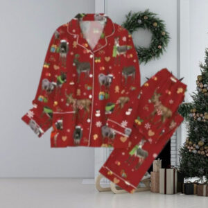 Christmas Donkey Pajamas Set