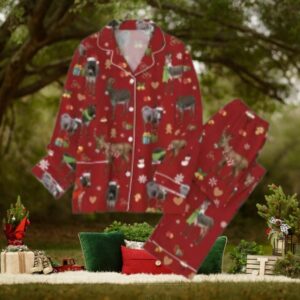 Christmas Donkey Pajamas Set