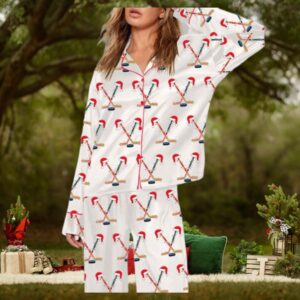 Christmas Hockey Pajama Set