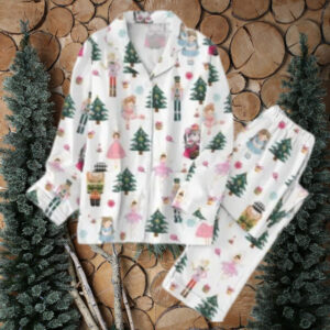 Christmas Pink Nutcracker Pajama Set