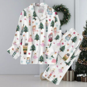 Christmas Pink Nutcracker Pajama Set