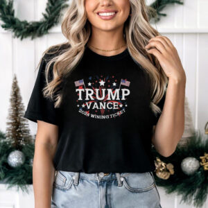 Congratulation Trump Vance 2024 Wining Ticket Shirt