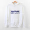 Congratulation Trump Won Again 2024 Shirt