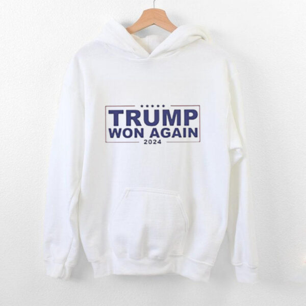 Congratulation Trump Won Again 2024 Shirt