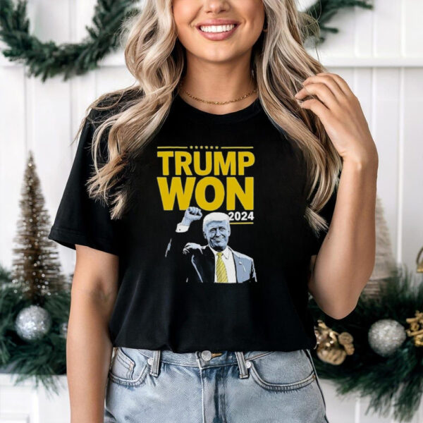 Congratulations Trump President Trump Won 2024 Shirt