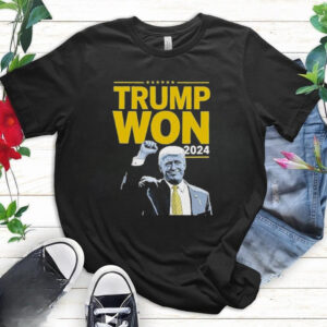 Congratulations Trump President Trump Won 2024 Shirt