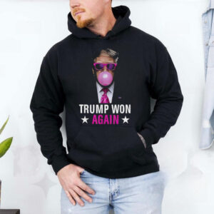 Congratulations Trump Won Again 2024 Election Vote President 47th American Shirt