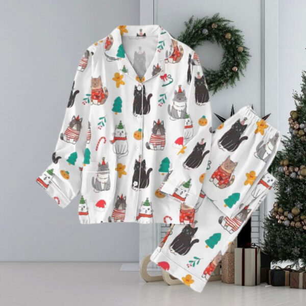 Cute Cats Christmas Pajama Set