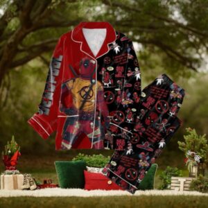 Deadpool Pajama Set, Spider Man Pajamas, Spider Man Holiday Pajamas