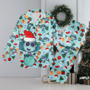 Envy Inside Out Christmas Pajamas, Inside Out 2 Xmas Holiday Pajamas Set