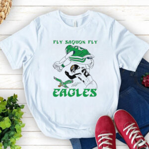 Fly Saquon Fly Eagles Saquon Barkley The Reverse Hurdle Jarrian Jones shirt