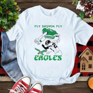 Fly Saquon Fly Eagles Saquon Barkley The Reverse Hurdle Jarrian Jones shirt