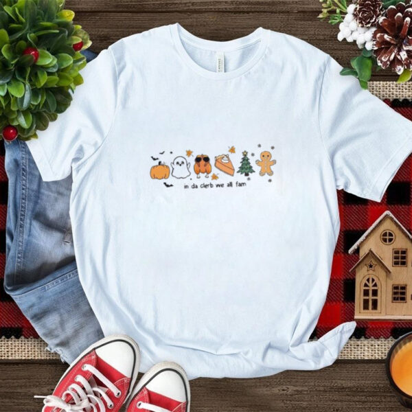 Hallothanksmas In Da Clerb We All Fam T Shirt