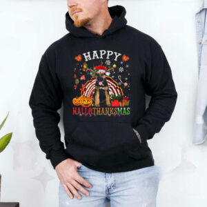 Halloween Thanksgiving Christmas German Shepherd Xmas German Shepherd T Shirt