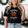 Im Thankful Trump Won 2024 Thanksgiving Turkey Shirt