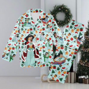 Jasmine Christmas Pajamas, Jasmine Princess Christmas Pajama Set Women Gift