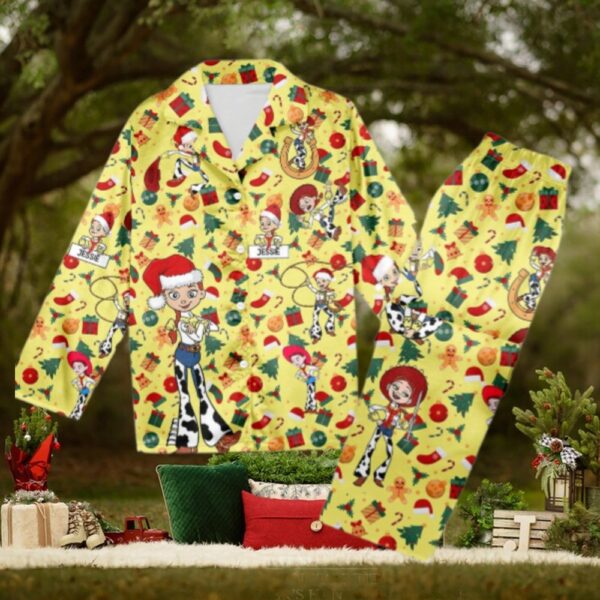 Jessie Toy Story Christmas Pajamas, Toy Story Christmas Pajama Set Gift Women For Holiday