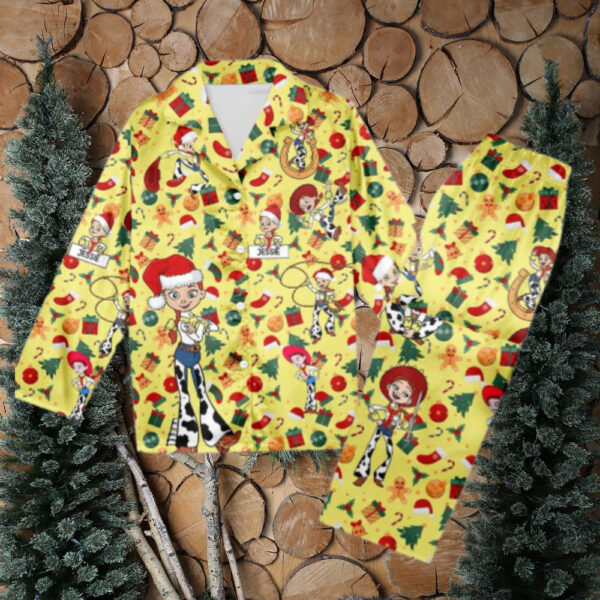 Jessie Toy Story Christmas Pajamas, Toy Story Christmas Pajama Set Gift Women For Holiday