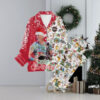 Jimmy Buffett Merry Christmas Button Down Pajamas Set