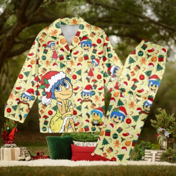 Joy Inside Out Christmas Pajamas, Inside Out Christmas Pajamas Set