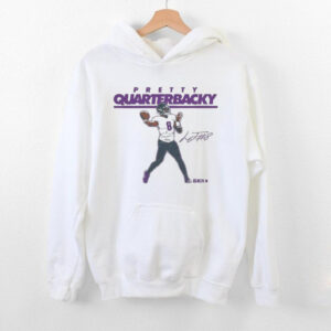 Lamar Jackson Pretty Quarterbacky Baltimore Ravens T Shirts