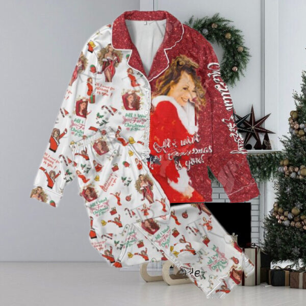 Mariah Carey All I Want For Christmas Is You Pajamas Set