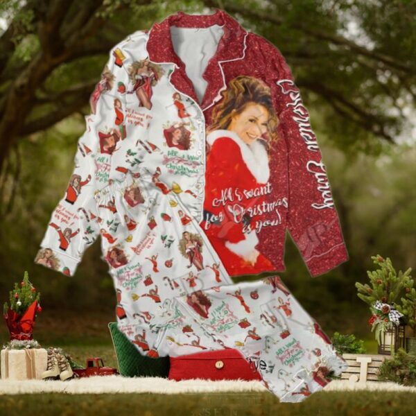 Mariah Carey All I Want For Christmas Is You Pajamas Set