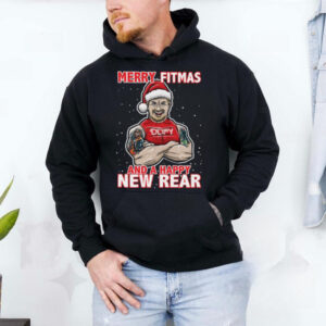 Merry Fitmas and a Happy New Rear shirt