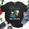 Peanuts Miami Dolphins Football Happy Thanksgiving T Shirt