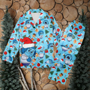 Sadness Inside Out Christmas Pajamas, Inside Out Christmas Pajamas Set Gift For Women