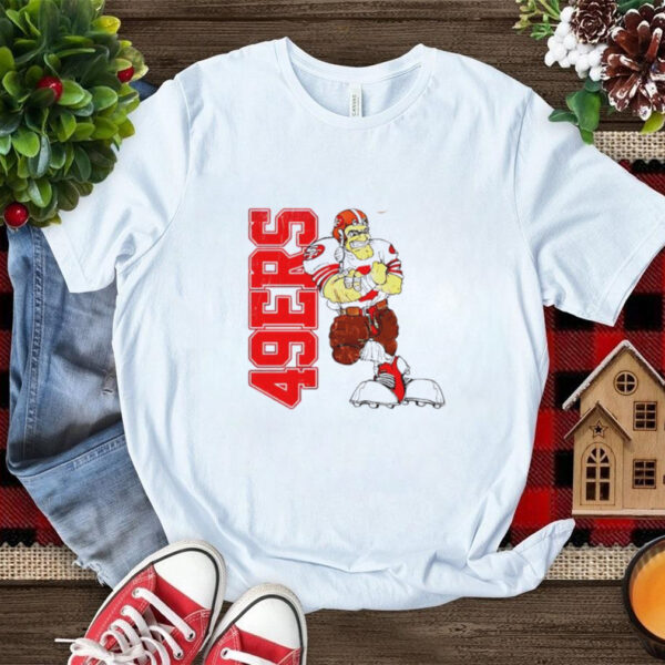 San Francisco 49ers mascot retro shirt