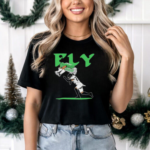 Saquon Barkley FLY Philly Philadelphia Eagles T Shirts