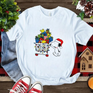 Snoopy go to the supermarket christmas shirt